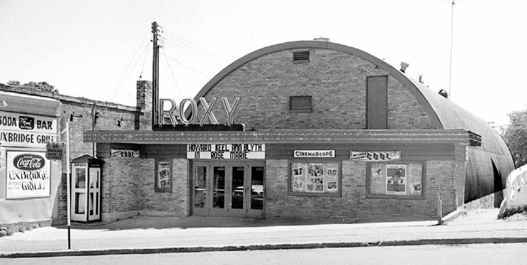 The Roxy Theatre in the 50's