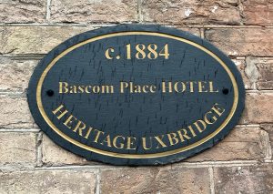 Bascom House Hotel Heritage Plaque