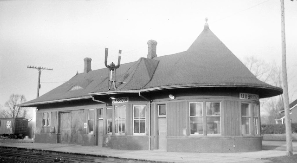 The Witch's Hat Station in Uxbridge