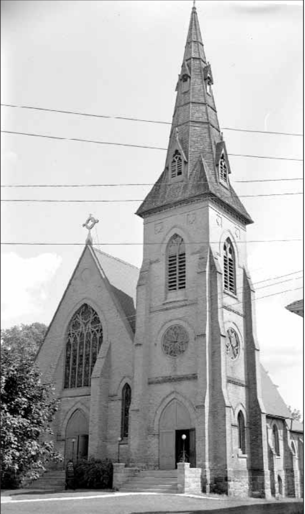 St. Paul's Anglican Church seen in 1963