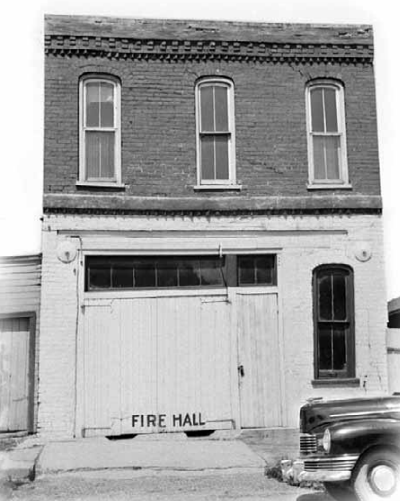 Uxbridge Fire Hall prior to 1955