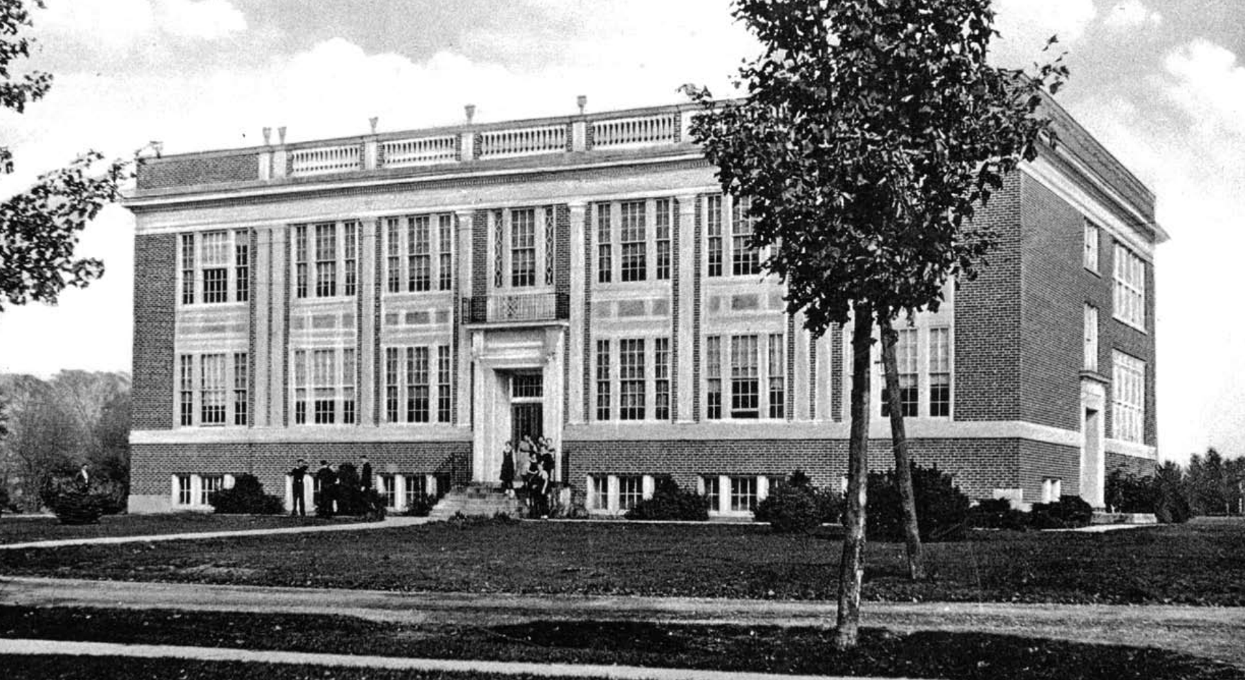 Uxbridge Secondary School which opened in April 1924.
