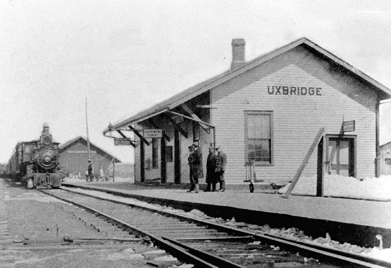 First train station in Uxbridge