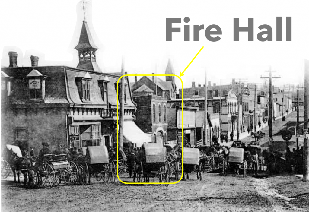 Uxbridge Fire Hall Circa 1900