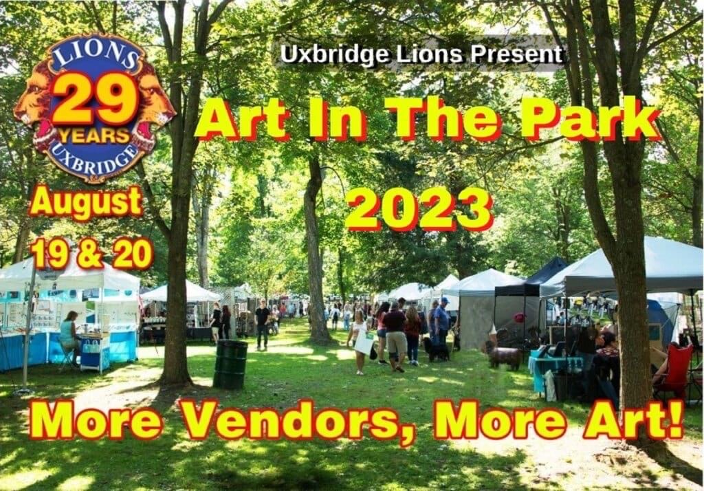 August 19 20 Art in the Park