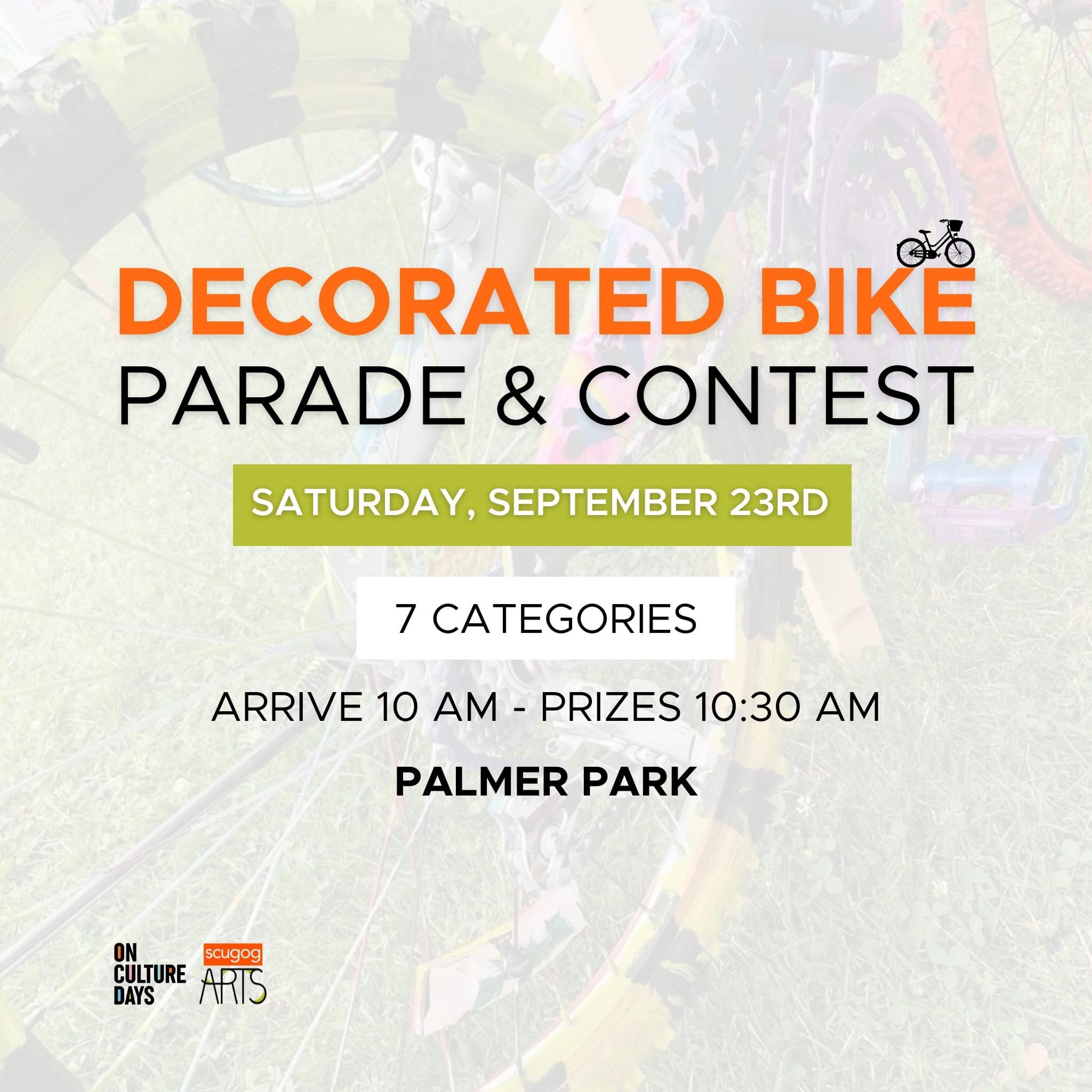 Decorated Bike Parade and Contest Scugog Arts