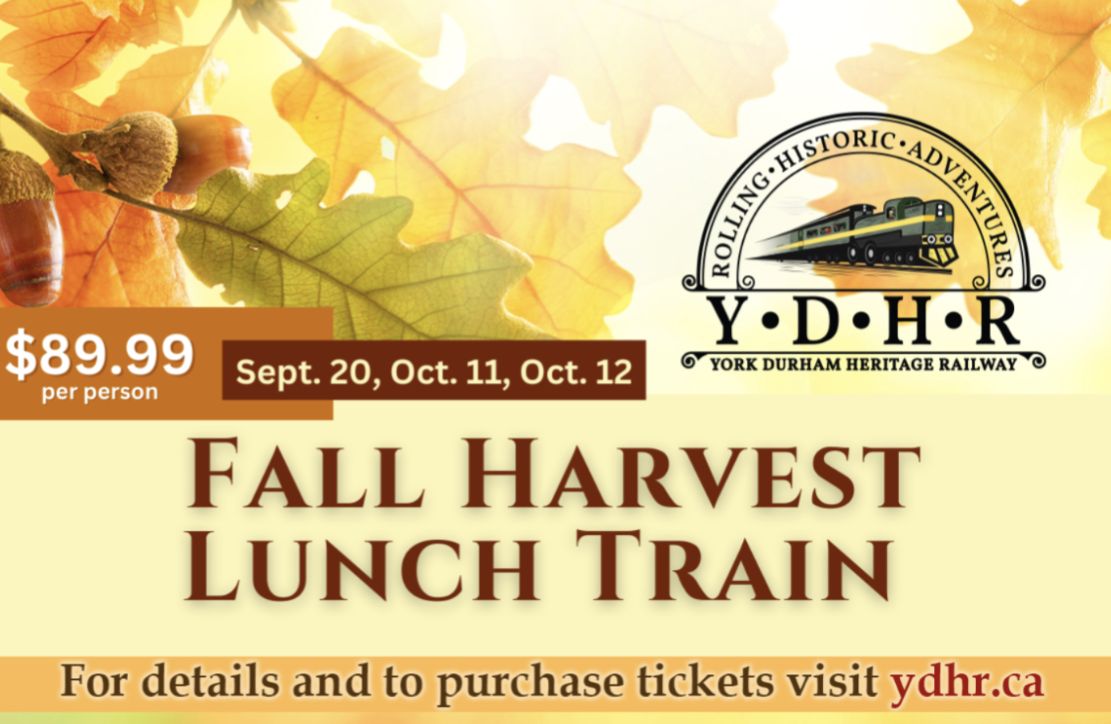 Fall Harvest Lunch Train YDHR