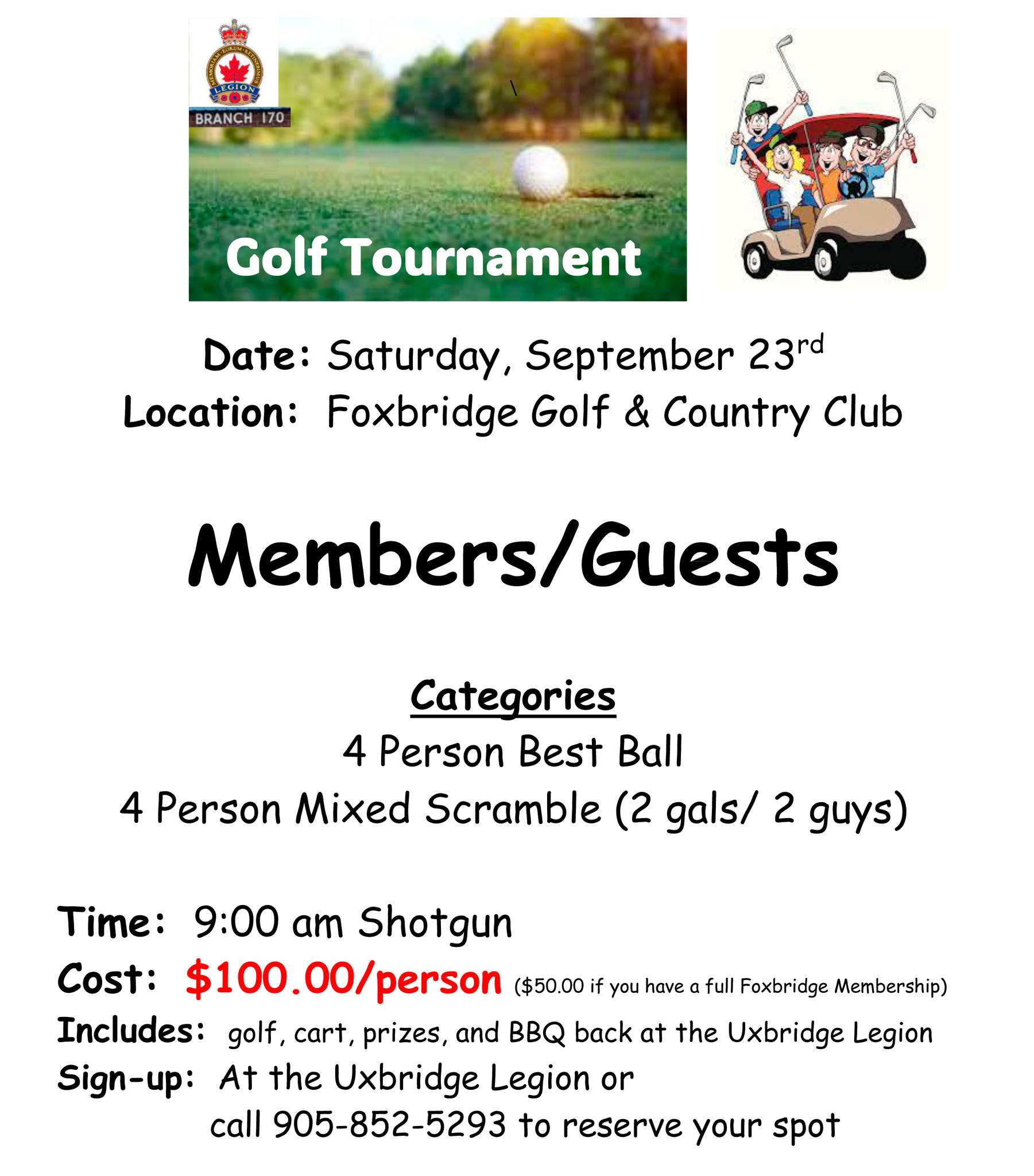 Legion Golf Tournament