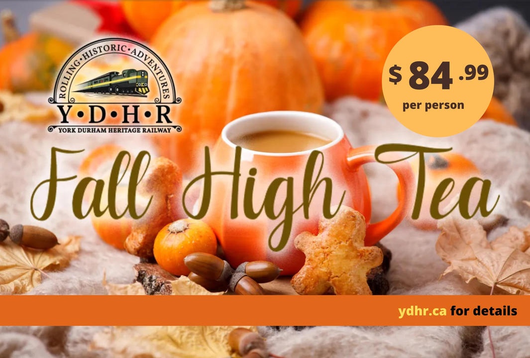 Sept 21 - Oct 8 Fall High Tea